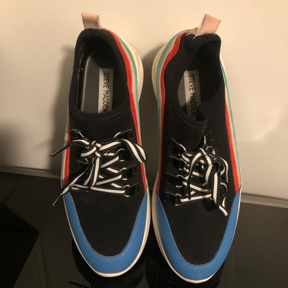 Steve Madden Rainbow Sneakers - Picture 2 of 6